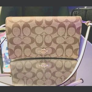 Coach Hayden Foldover Crossbody in Signature Canvas